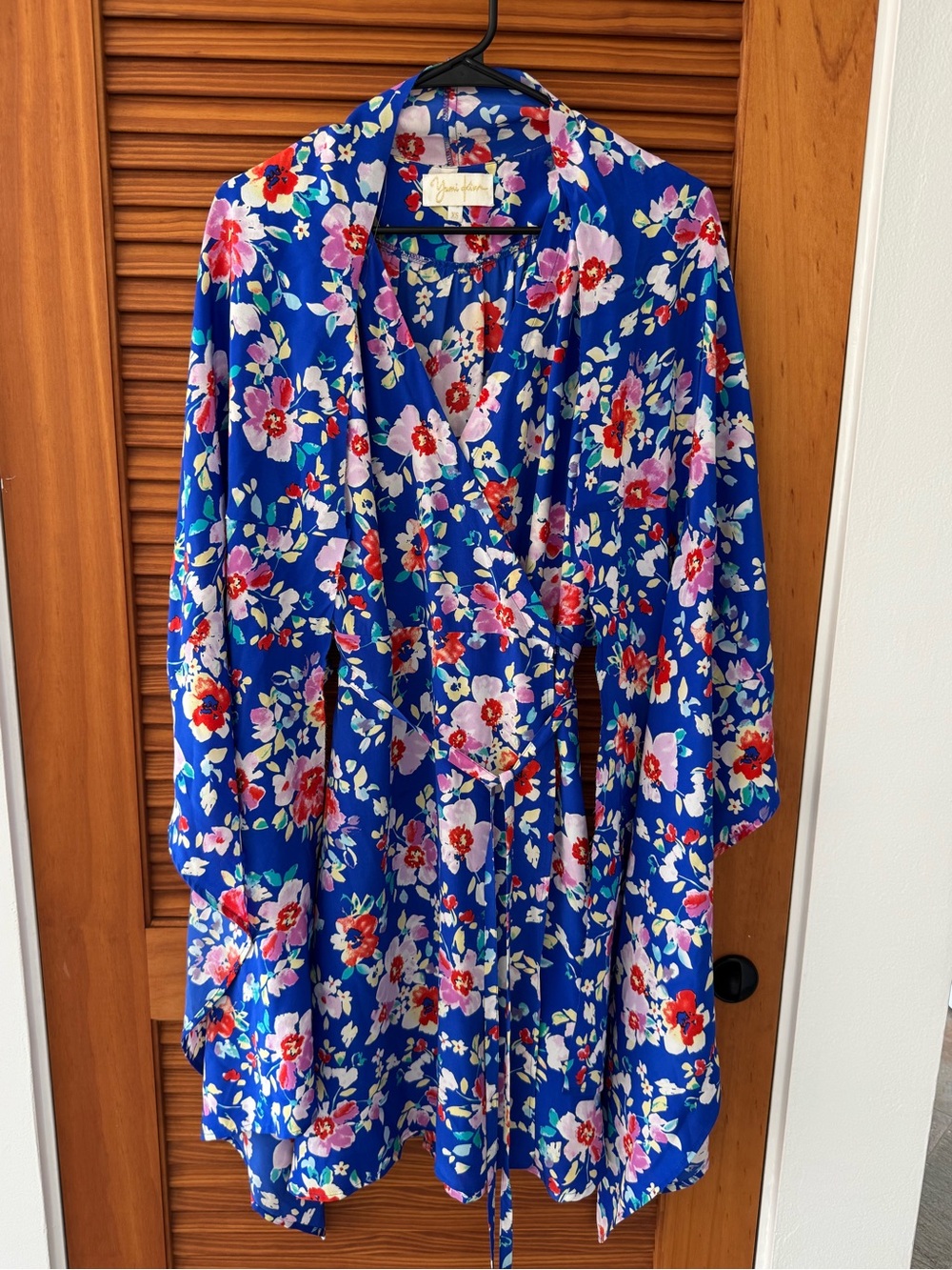 YUMI KIM Soho Mixer Floral Wrap Dress with Matching Shawl